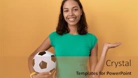  Presentation with hand palm - 