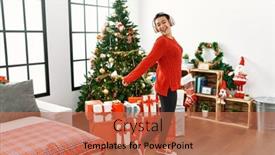  Presentation with christmas music - 