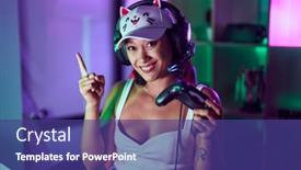  Presentation with video games playing - 