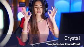  Presentation with video games playing - 