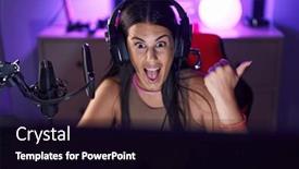  Presentation with video games playing - 