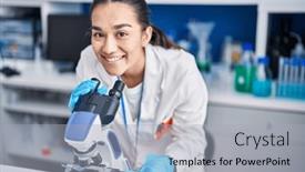  Presentation with microscope - 