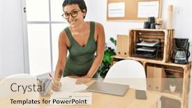  Presentation with paperwork - 