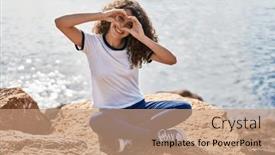  Presentation with heart hands - 