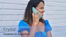  Presentation with white brick - 