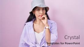  Presentation with pink nails - 