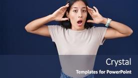  Presentation with woman hands open - 