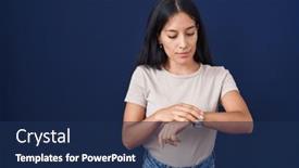  Presentation with confident young hispanic woman - 