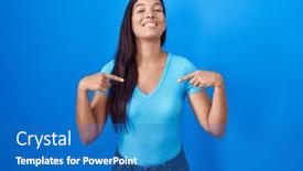  Presentation with confident young hispanic woman - 