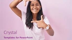  Presentation with frame pink - 