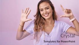  Presentation with confident young hispanic woman - 