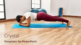  Presentation with exercise sport - 