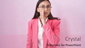  Presentation with talk - 