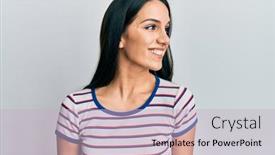  Presentation with confident young hispanic woman - 