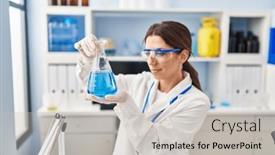  Presentation with test tube laboratory - 