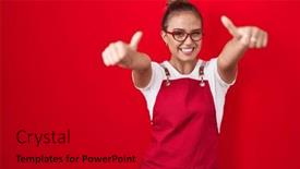  Presentation with waitress - 