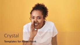  Presentation with talk - 