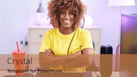  Presentation with video games playing - 