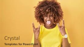  Presentation with yellow music - 