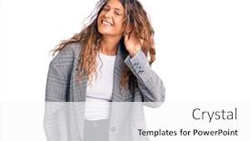  Presentation with tattoo - Amazing presentation having young-hispanic-woman-with-tattoo backdrop and a white colored foreground