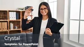  Presentation with sand clock - 