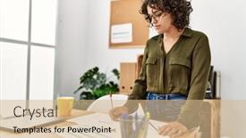  Presentation with paperwork - 