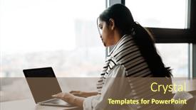  Presentation with indian woman - 