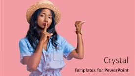  Presentation with indian - Colorful theme enhanced with young-indian-girl-wearing-summer backdrop and a coral colored foreground