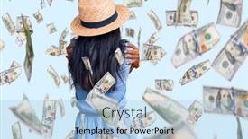  Presentation with self care - Slide set enhanced with young-indian-girl-wearing-summer background and a light blue colored foreground