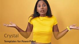  Presentation with indian woman - 