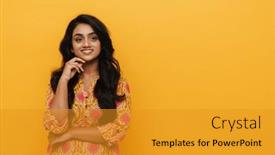  Presentation with indian woman - 