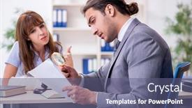  Presentation with courtroom - Amazing PPT layouts having young-injured-woman-and-male backdrop and a ocean colored foreground