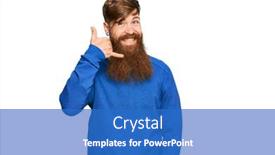  Presentation with irish - Colorful presentation theme enhanced with young-irish-redhead-man-wearing backdrop and a teal colored foreground