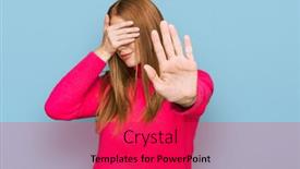  Presentation with irish - Amazing presentation theme having young-irish-woman-wearing-casual backdrop and a red colored foreground