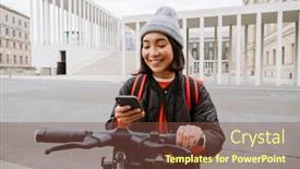  Presentation with electric scooter - 