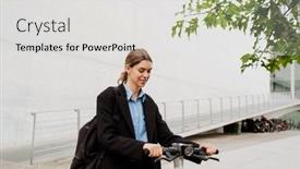  Presentation with electric scooter - 