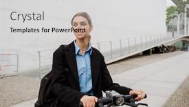  Presentation with electric scooter - 