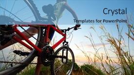  Presentation with rural road - Slides with two beautiful fashion women looking at each other in white clothes over gray background background and a light gray colored foreground