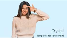  Presentation with skin infection - Colorful theme enhanced with young-latin-girl-wearing-wool backdrop and a sky blue colored foreground