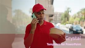  Presentation with food delivery - 