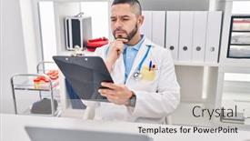  Presentation with medical laptop - 