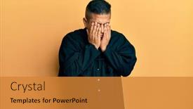  Presentation with latin america cinema - Audience pleasing slides consisting of young-latin-priest-man-standing backdrop and a gold colored foreground