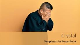  Presentation with latin america communities - Slides consisting of young-latin-priest-man-standing background and a yellow colored foreground