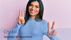  Presentation with transgender - Theme enhanced with young-latin-transsexual-transgender-woman background and a light blue colored foreground