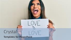  Presentation with transgender - Amazing PPT layouts having young-latin-transsexual-transgender-woman backdrop and a light blue colored foreground