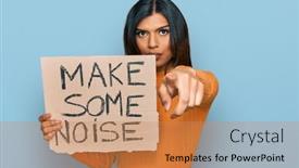  Presentation with transgender - Beautiful PPT layouts featuring young-latin-transsexual-transgender-woman backdrop and a coral colored foreground