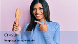  Presentation with transgender - Beautiful theme featuring young-latin-transsexual-transgender-woman backdrop and a light blue colored foreground