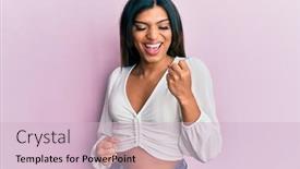  Presentation with transgender - Cool new theme with young-latin-transsexual-transgender-woman backdrop and a lemonade colored foreground