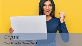  Presentation with transgender - Amazing slide deck having young-latin-transsexual-transgender-woman backdrop and a teal colored foreground