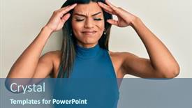  Presentation with transgender - PPT theme featuring young-latin-transsexual-transgender-woman background and a ocean colored foreground